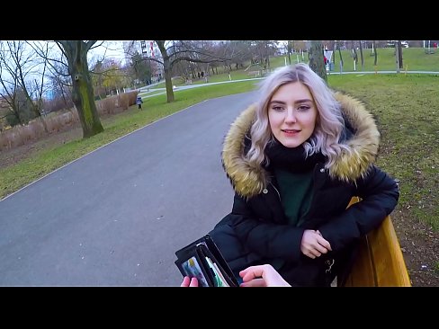 ❤️ Глытае гарачую сперму незнаёмца за грошы - мінет у парку ад Евы Эльфі ️  Сэкс у нас ❌